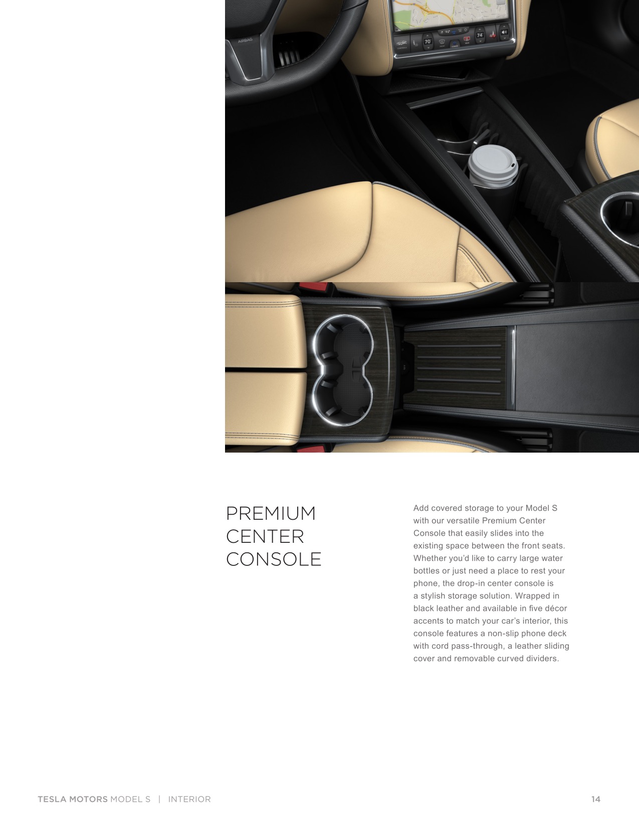 2014 Tesla Model S Brochure Page 2